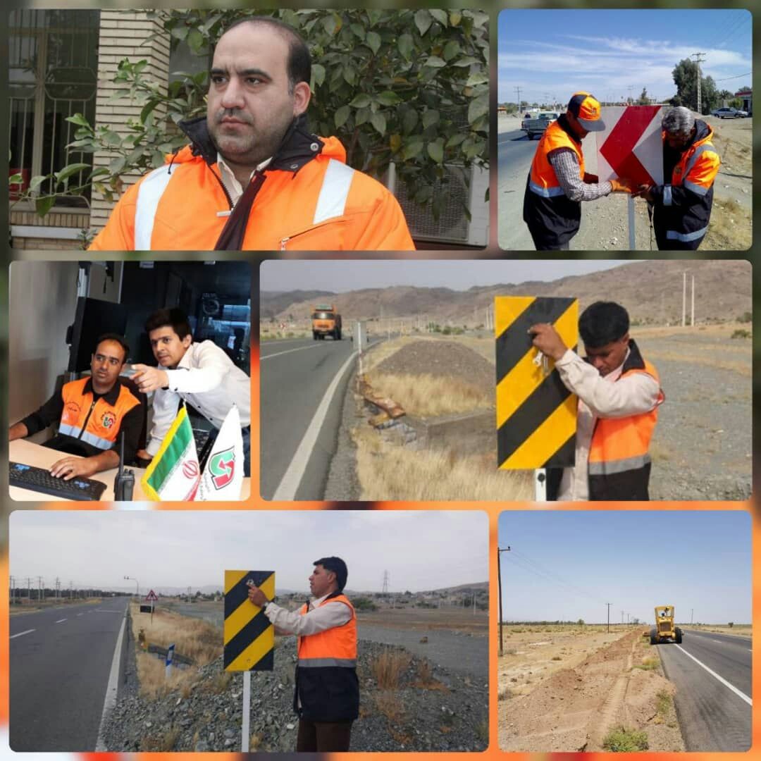 آماده باش راهداری جنوب کرمان در تعطیلات عید سعید فطر