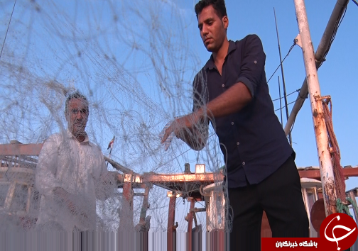 شکار ماهی در بندر بحرکان، بزرگترین اسکله صیادی استان خوزستان
