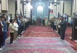 مراسم سوگواری ارتحال امام خمینی(ره) در چهاربرج + فیلم