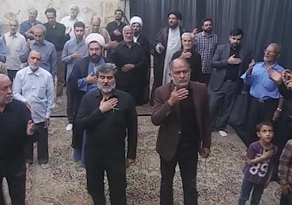 فیلمی از مراسم سوگواری رحلت بنیانگذار انقلاب در «راور»