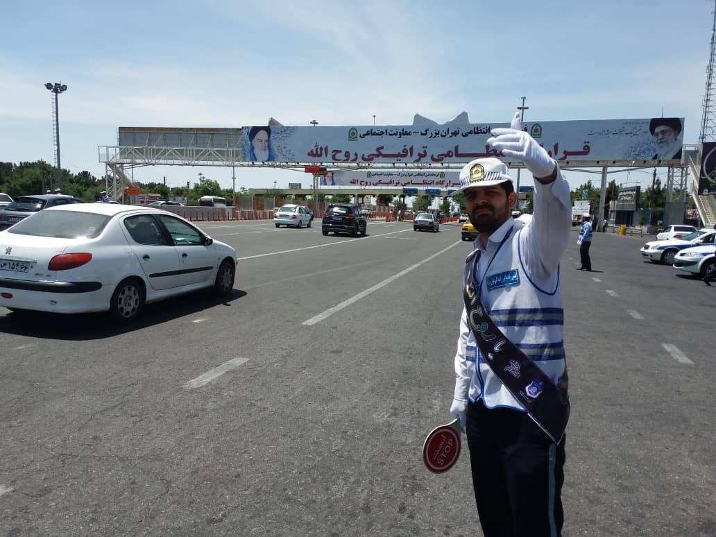 آخرین وضعیت ترافیکی محورهای منتهی به حرم امام خمینی(ره)