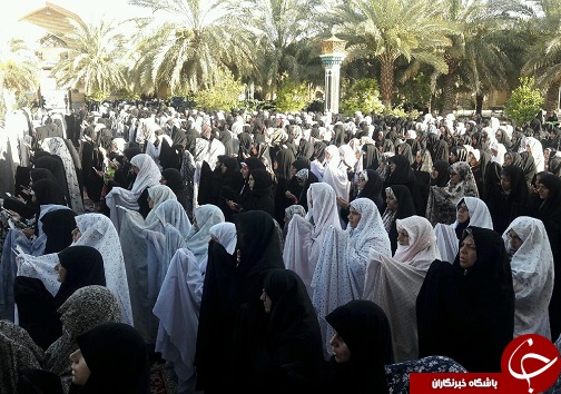 اقامه نماز عید سعید فطر در شهرهای خراسان جنوبی+ تصاویر