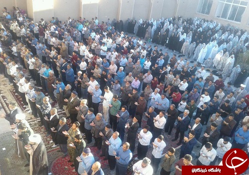 اقامه نماز عید سعید فطر در شهرهای خراسان جنوبی+ تصاویر
