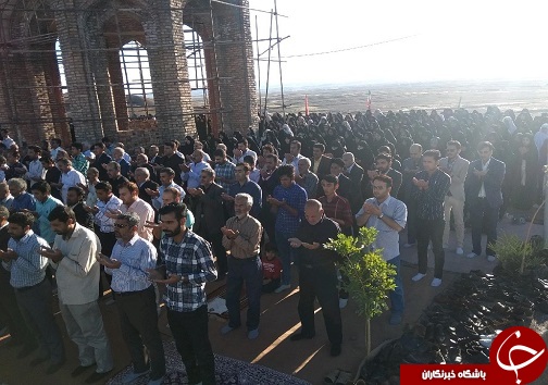 اقامه نماز عید سعید فطر در شهرهای خراسان جنوبی+ تصاویر