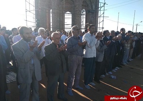 اقامه نماز عید سعید فطر در شهرهای خراسان جنوبی+ تصاویر