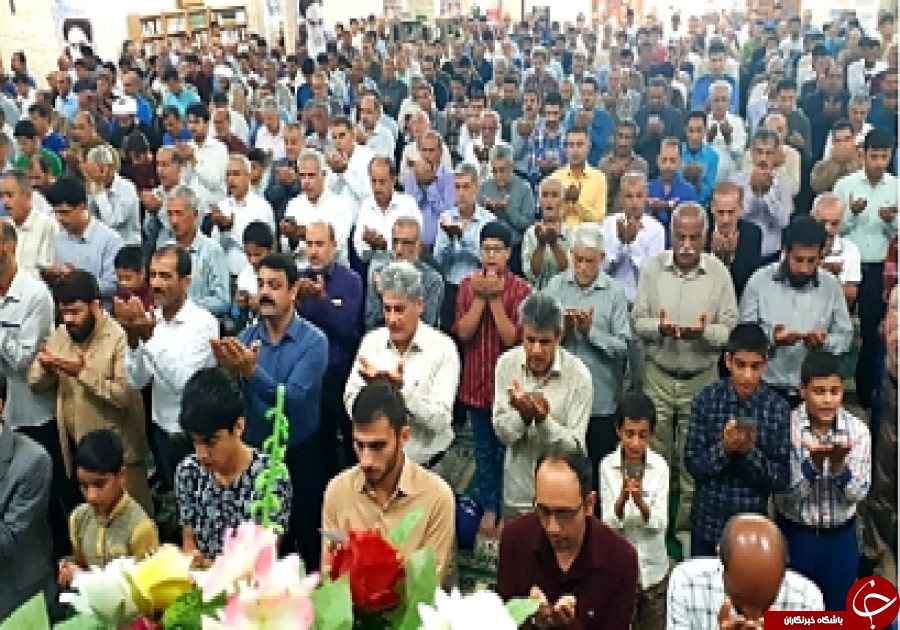 نماز عید فطر در نقاط مختلف استان بوشهر برپا شد