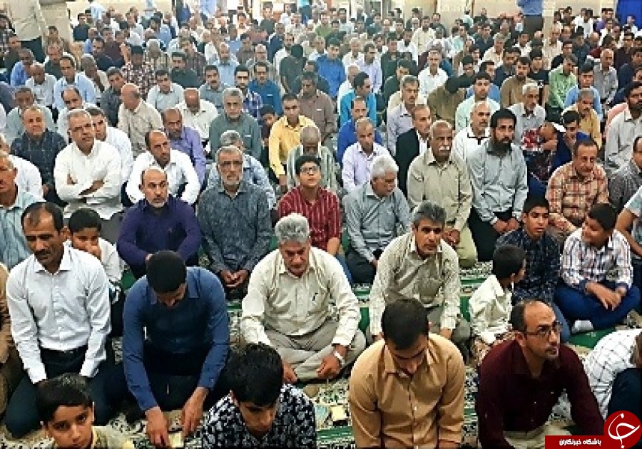 نماز عید فطر در نقاط مختلف استان بوشهر برپا شد