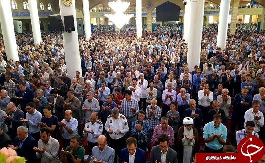 اقامه نماز عید سعید فطر در آذربایجان غربی