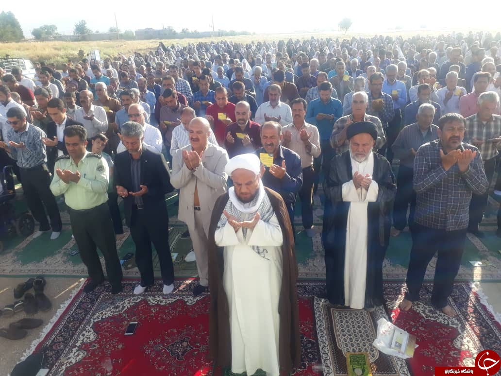 برپایی نماز عید فطر در سراسر استان فارس + تصاویر
