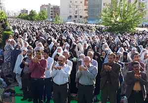 اقامه نماز عید سعید فطر در سراسر کشور + تصاویر
