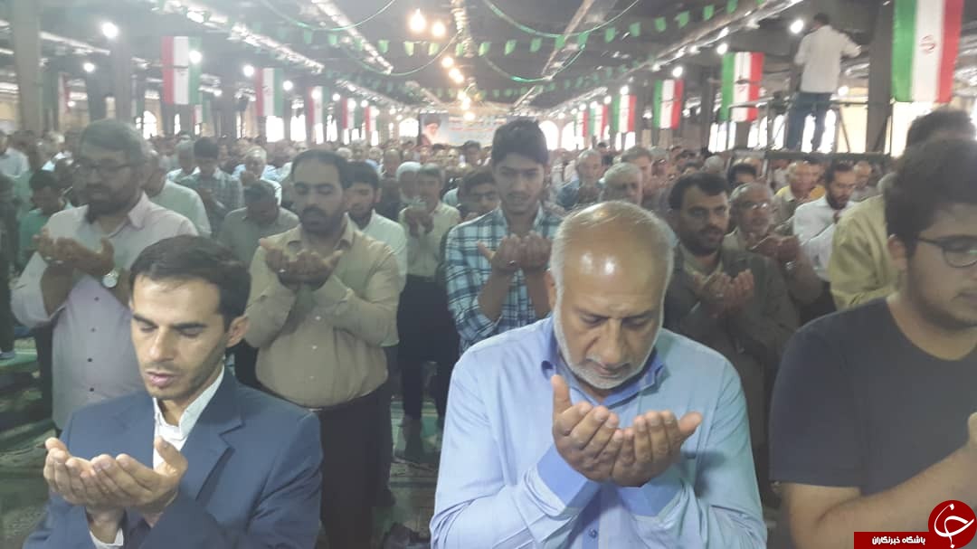 برپایی نماز عید فطر در سراسر استان فارس + تصاویر