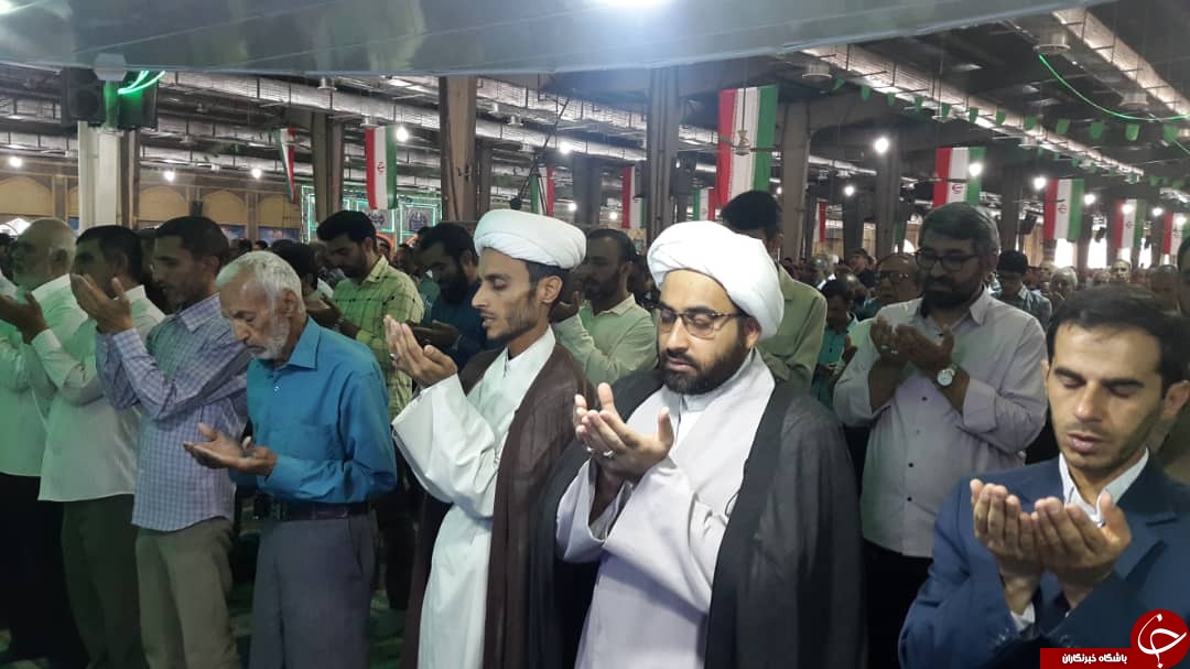 برپایی نماز عید فطر در سراسر استان فارس + تصاویر
