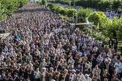 اقامه نماز باشکوه عید فطر در خراسان شمالی