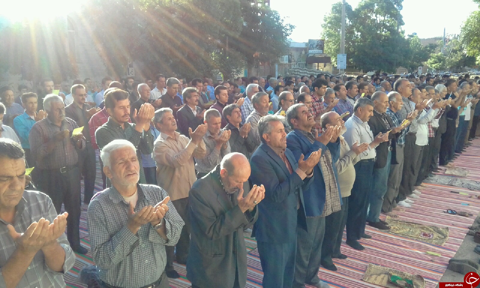 برپایی نماز عید فطر در سراسر استان فارس + تصاویر