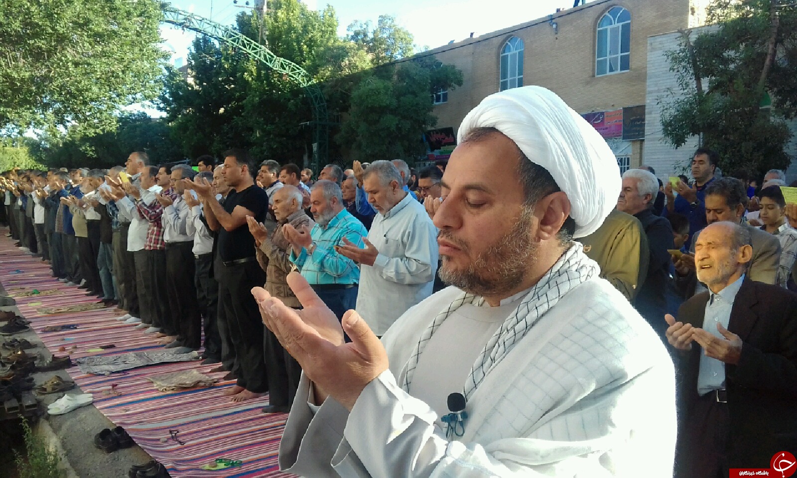 برپایی نماز عید فطر در سراسر استان فارس + تصاویر