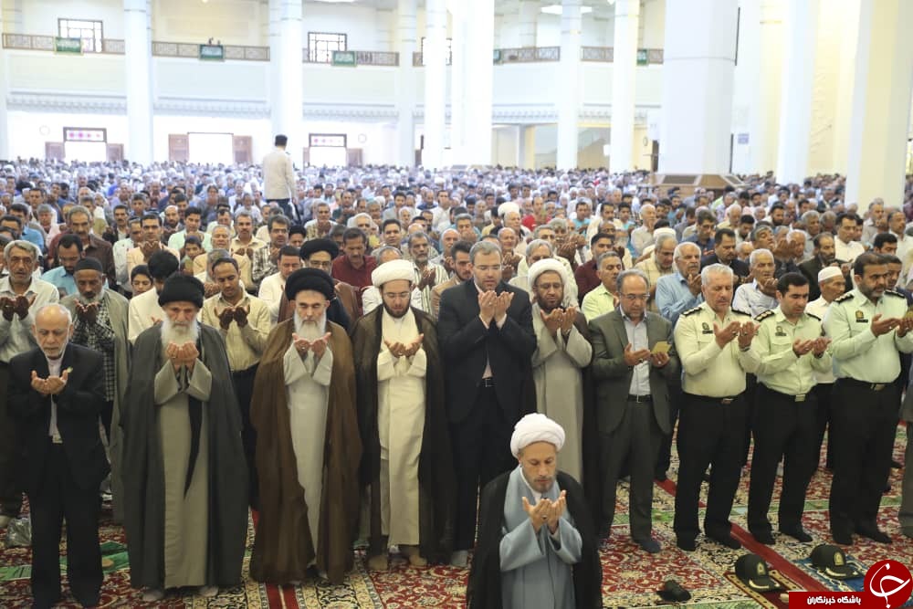 برپایی نماز عید فطر در سراسر استان فارس + تصاویر