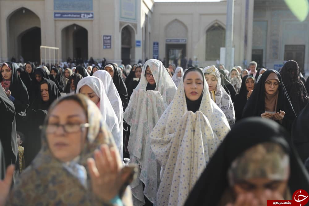 برپایی نماز عید فطر در سراسر استان فارس + تصاویر