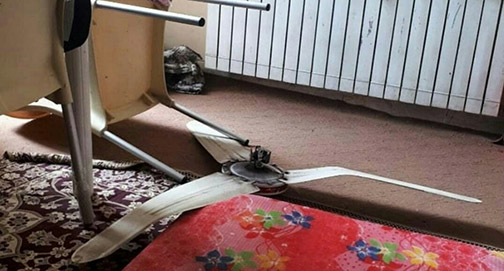 خطری که از بیخ گوش دانشجوی گلستانی گذشت