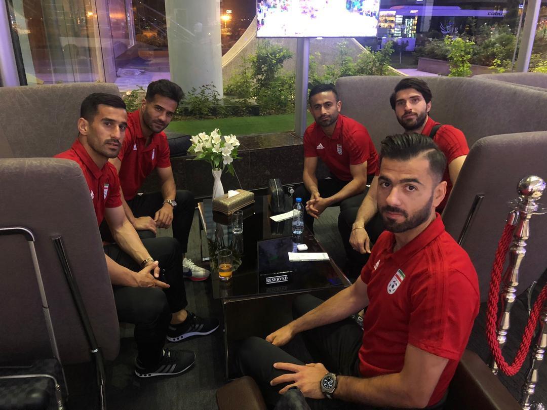تیم ملی فوتبال ایران به کره جنوبی رفت