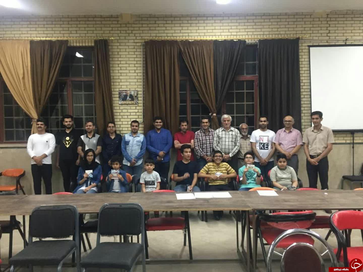 تنیس باز گیلانی قهرمان رقابت های شطرنج کرمان