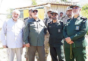 بازدید فرمانده نیروی زمینی سپاه از «ارتفاعات شاهو کامیاران و کوسالان سروآباد»