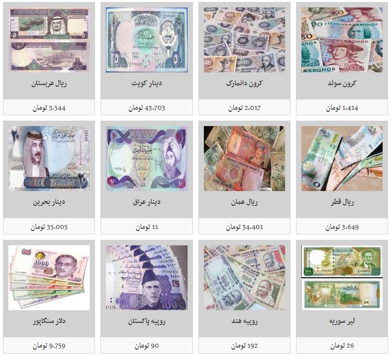 بهای کدام ارزها کاهش یافت؟