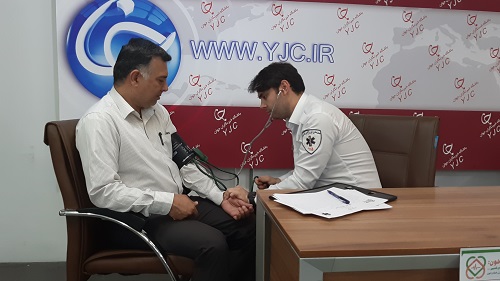 غرالگری فشار خون در باشگاه خبرنگاران غرالگری فشار خون در باشگاه خبرنگاران