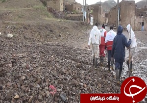 امداد رسانی به ۵۵۰ نفر در سیل دیروز
