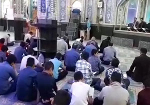 برگزاری مراسم قرآن کریم در منطقه شناط + فیلم