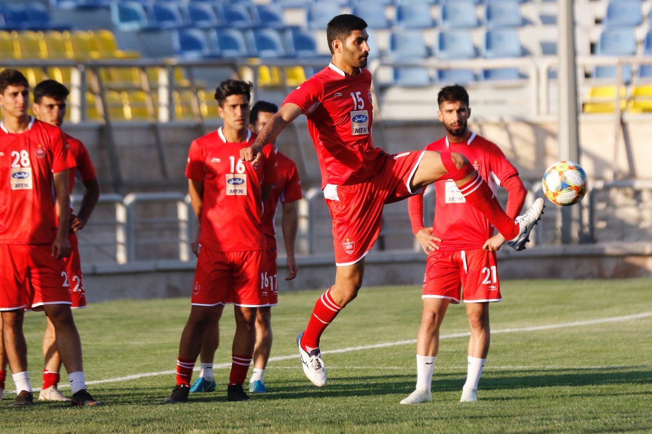 انصاری و بودیمیر در تمرینات گروهی پرسپولیس حاضر شدند