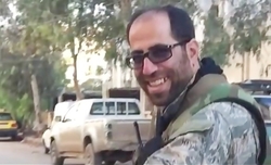 لحظات قبل از شهادت حیدر مدافعان حرم ،شهید محمد جنتی +فیلم