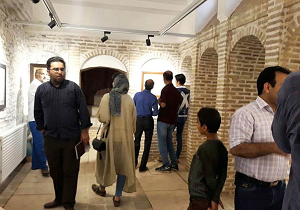 نمایشگاه خوشنویسی گروهی از خوشنویسان یزدی گشایش یافت