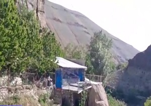 گلایه از ساخت و ساز در همجواری آبشار «شکرآب» + فیلم