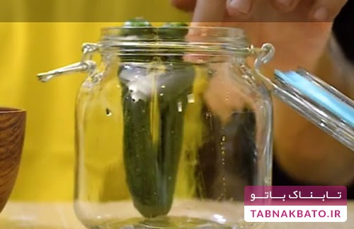 روش ساده برای تهیه خیار شور درخانه + تصاویر