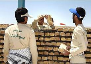 بازسازی و تعمیر ۲۵۰ واحد مسکونی لرستان توسط جهادگران قزوینی