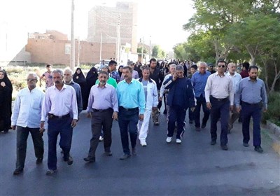 همایش بزرگ پیاده روی خانوادگی در گرمسار