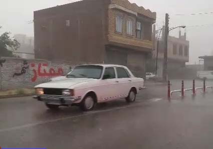 بارش رحمت‌الهی در چهاربرج + فیلم