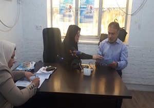 اجرای طرح کنترل و اندازه گیری فشار خون کارمندان اداری
