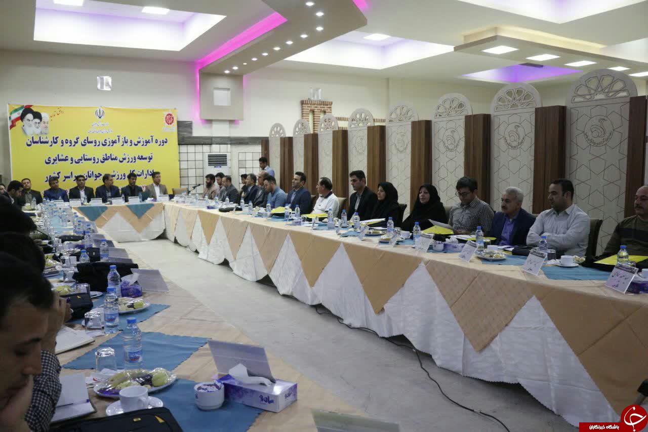 آغاز دوره بازآموزی روسای گروه و کارشناسان توسعه ورزش روستایی استان&zwnj;های کشور در کرمان