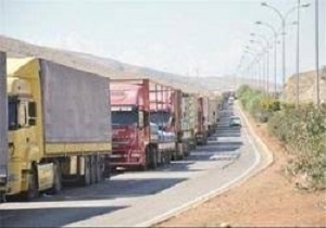 افزایش ۷ درصدی تزانزیت کالا از مرز باشماق مریوان