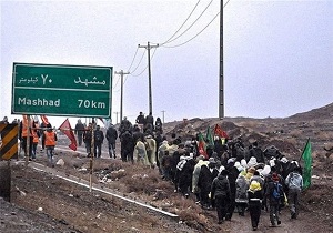 آغاز ثبت‌نام حضور در کاروان زیارت پیاده امام رضا (ع)