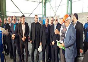 بازدید رئیس مجلس از صنایع اسفراین