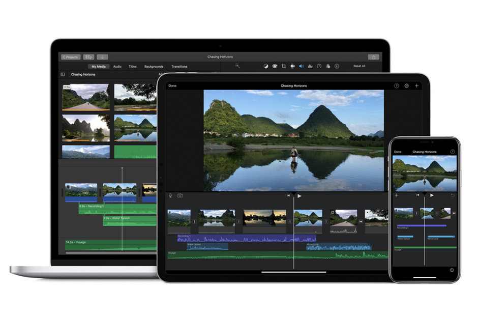قابلیت صفحه سبز به نرمافزار iMovie اضافه شد قابلیت صفحه سبز به نرمافزار iMovie اضافه شد