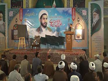 برگزاری مراسم چهلمین روز عروج طلبه شهید مصطفی قاسمی