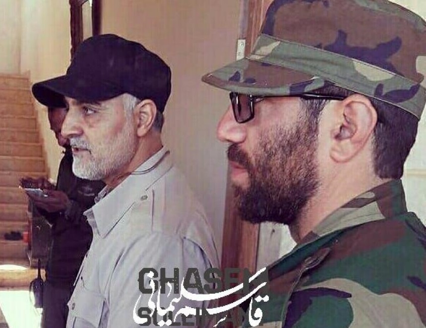 وداع با یکی از بهترین فرماندهان سردار سلیمانی +فیلم