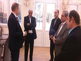 دیدار سرکنسول روسیه با رئیس سازمان صمت گیلان