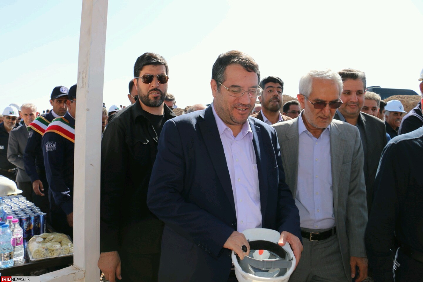 افتتاح طرح آبگیری باطله کارخانه کنسانتره فکور صنعت زرند