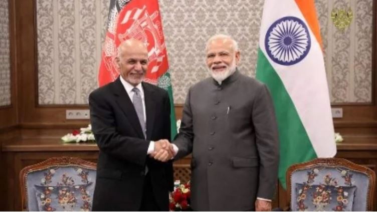 دیدار اشرف غنی با رهبران هند، ازبکستان و قزاقستان