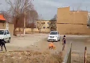 شهرک فرهنگیان همدان فاقد امکانات شهری + فیلم