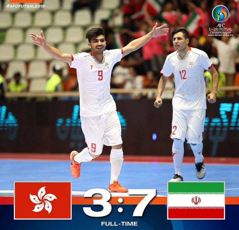 ایران ۷ - هنگ&zwnj;کنگ ۳/ ملی پوشان فوتسال کشورمان گام اول را محکم برداشتند
